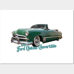 1949 Ford Custom Convertible Posters and Art